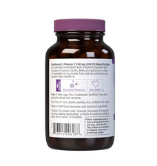 BlueBonnet Vitamin E softgel capsule closeup for easy daily intake.