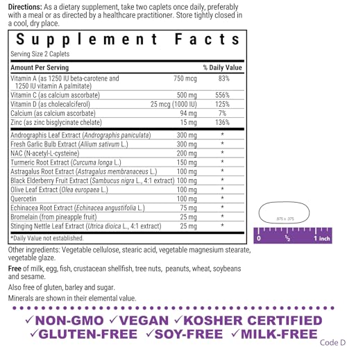 Bluebonnet Wellness Support caplets closeup showing small, easy-to-swallow tablets