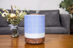 BlueHills diffuser showcasing 7 LED color lights in action