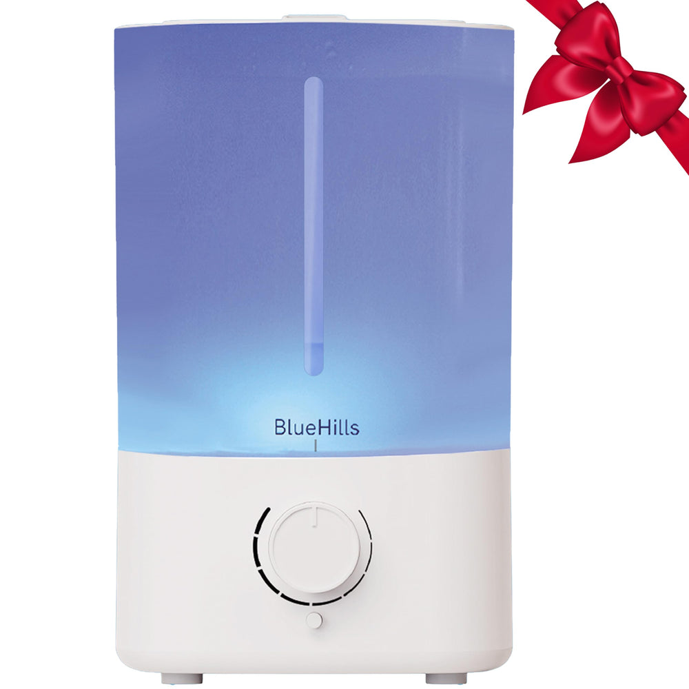 BlueHills premium 5000ml diffuser top view shows extended run time for sessions.