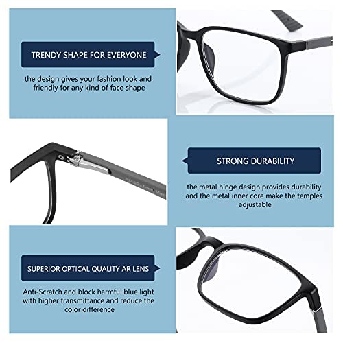 BLUEMOKY resin lens with UV400 blocks blue rays while preserving color clarity