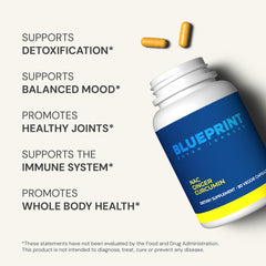 Blueprint Bryan Johnson curcuminoids powder image shows high-bioavailability formula.