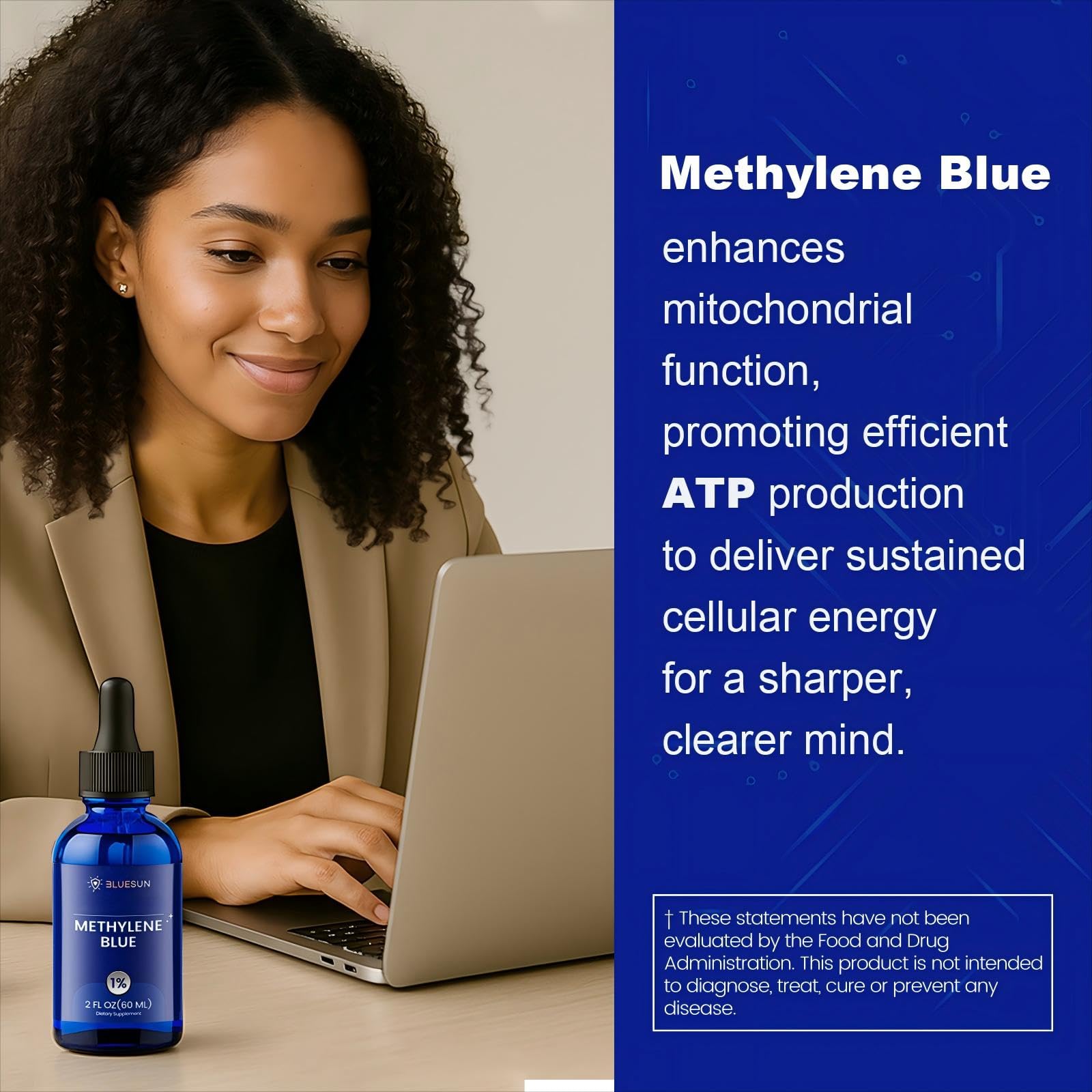 High-purity Bluesun Methylene Blue enables consistent dosing.