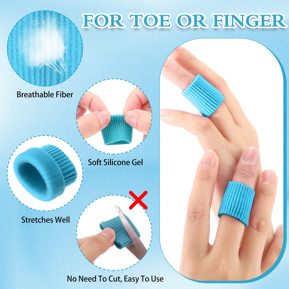 Blulu gel silicona-dedo almohadilla: soporte antideslizante para calzado y comodidad.