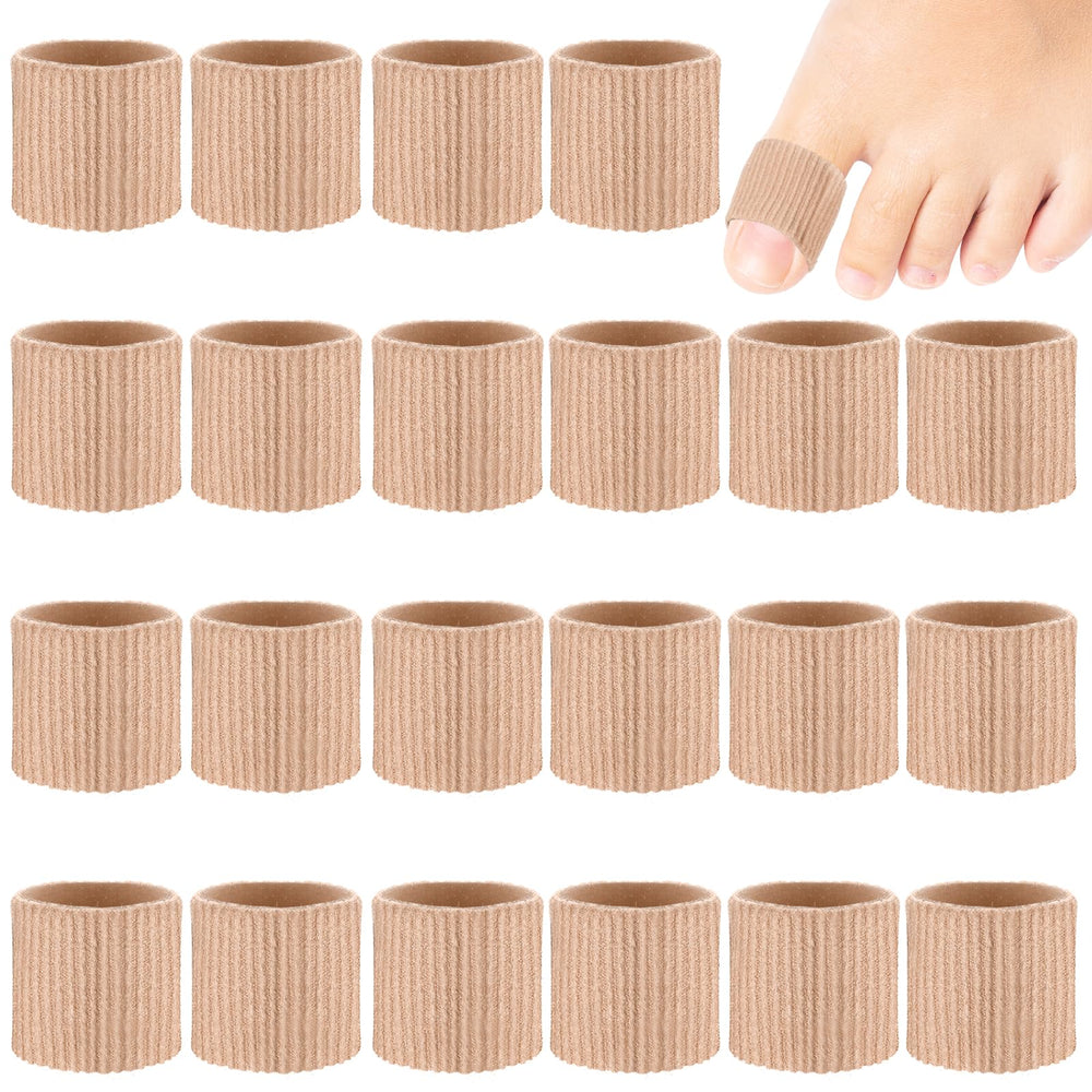 Blulu toe tubes 24-pack packaging for on-the-go toe protection and comfort