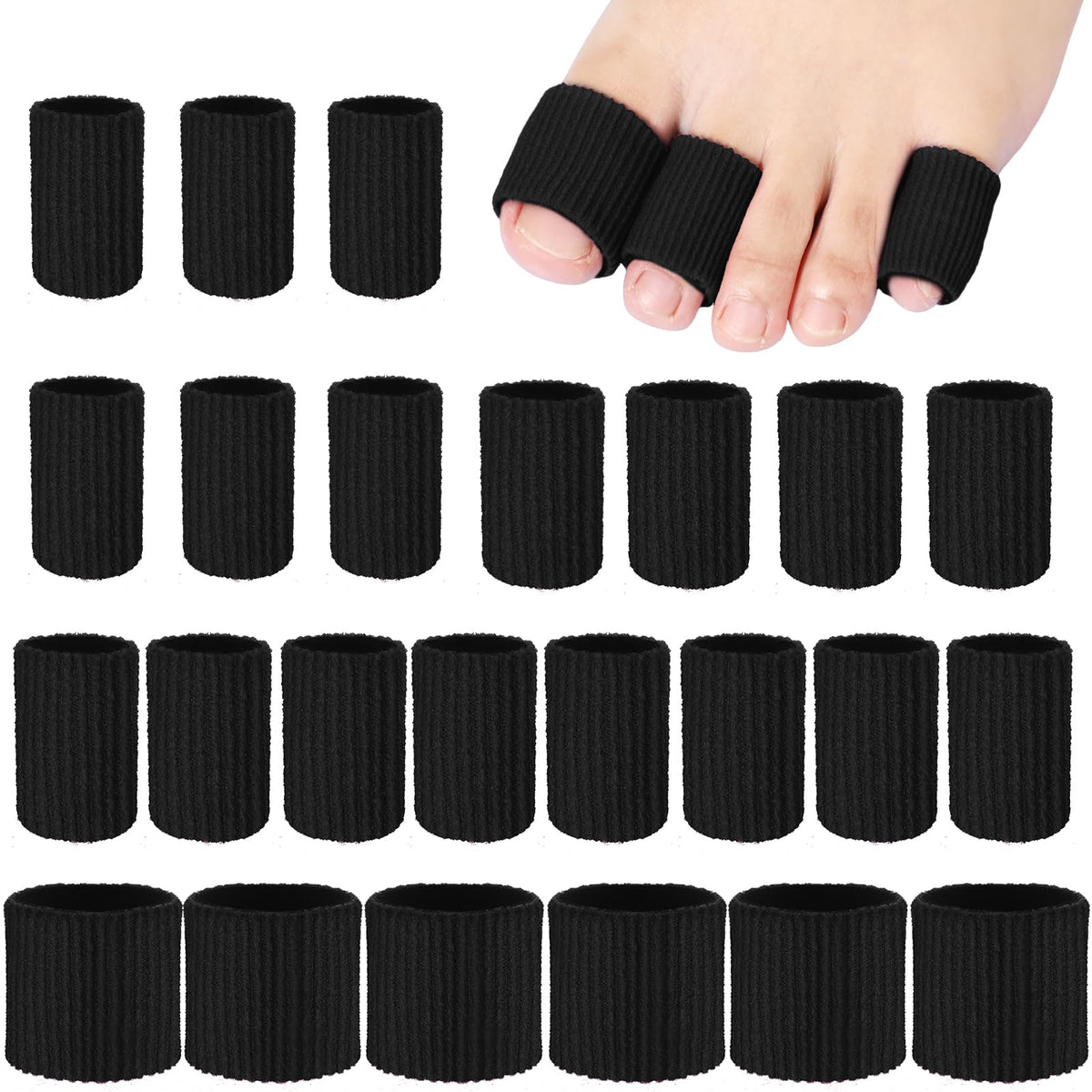 Blulu toe tube cushion large diameter, comfortable toe protection