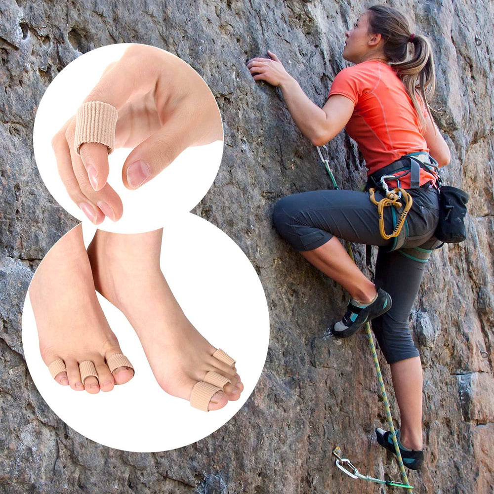 Blulu toe tubes travel-friendly design supports comfort on the go.