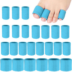 Blulu tubos-dedos con almohadilla de gel, protección suave para dedos durante todo el día.