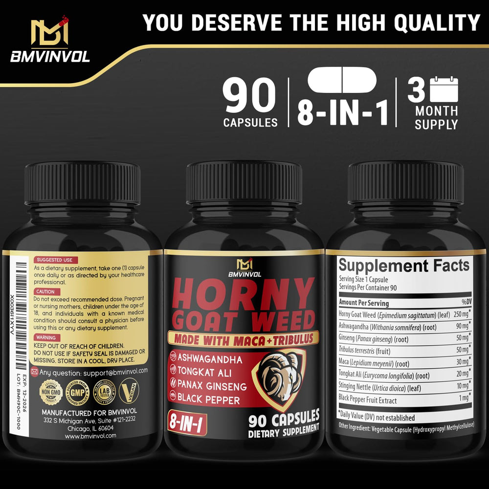 BMVINVOL vegan capsules shown as plant-based health option.