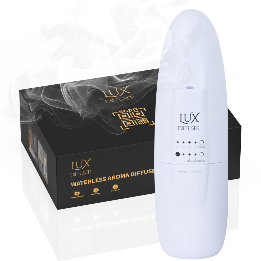 B.N.D TOP Lux Diffuser modern white finish complements any decor