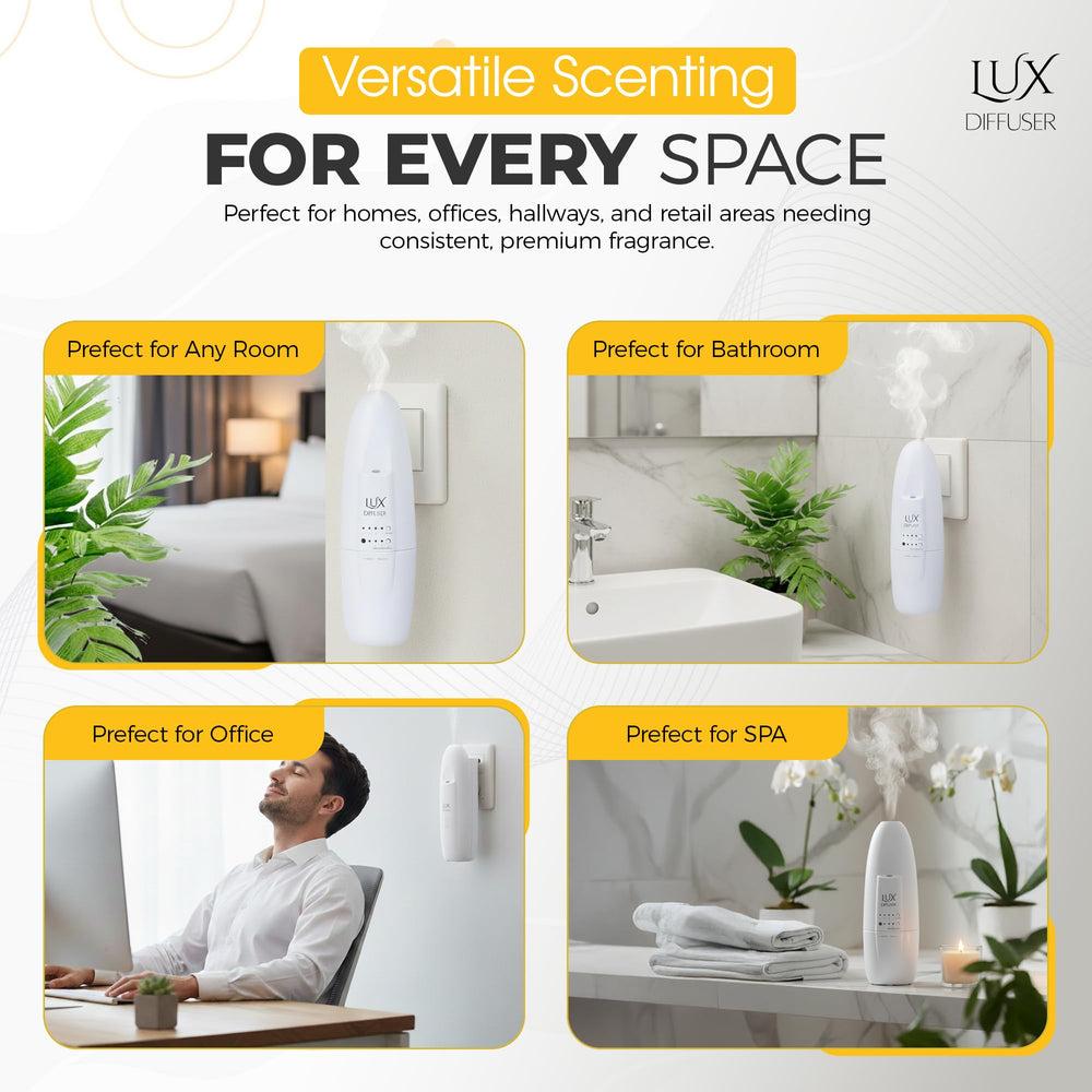 B.N.D TOP Lux Diffuser waterless design for easy, spill-free aromatic diffusion