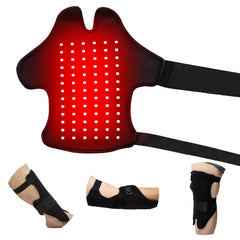 Bnlei wearable red light wrap front view for convenient at home pain relief