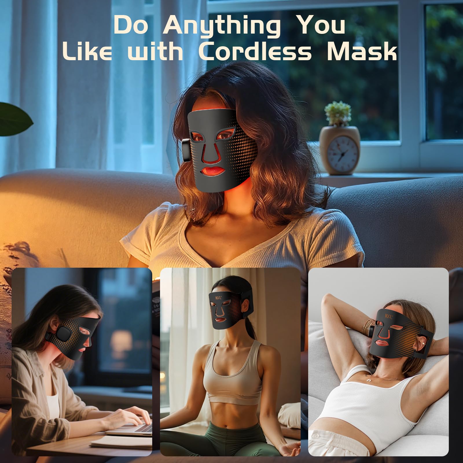 BNU yellow light aids brightness and redness reduction