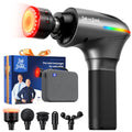 BOB AND BRAD A2 Ultra Massage Gun with Red Light Infrared Heat Head – Pro Percussion for Deep Tissue Recovery