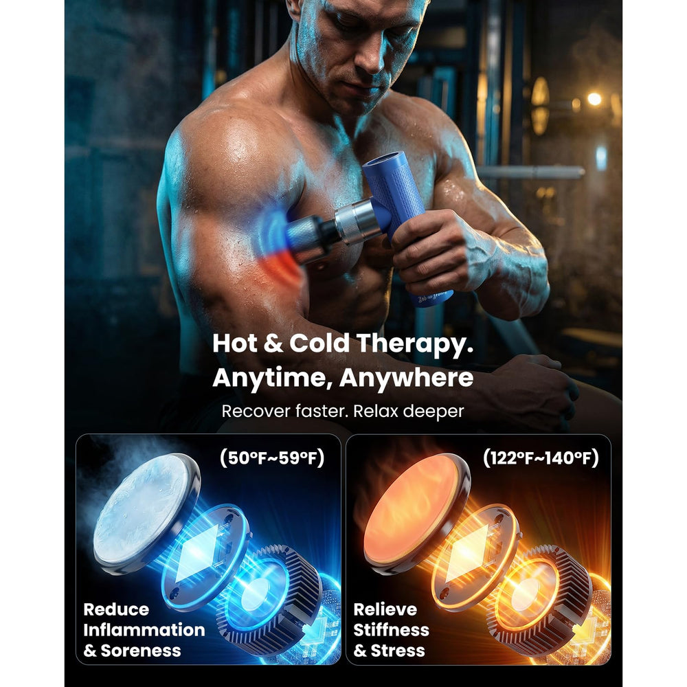 A7 Pro massager with cold therapy for quick muscle refresh.