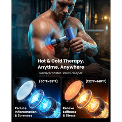 A7 Pro massager with cold therapy for quick muscle refresh.
