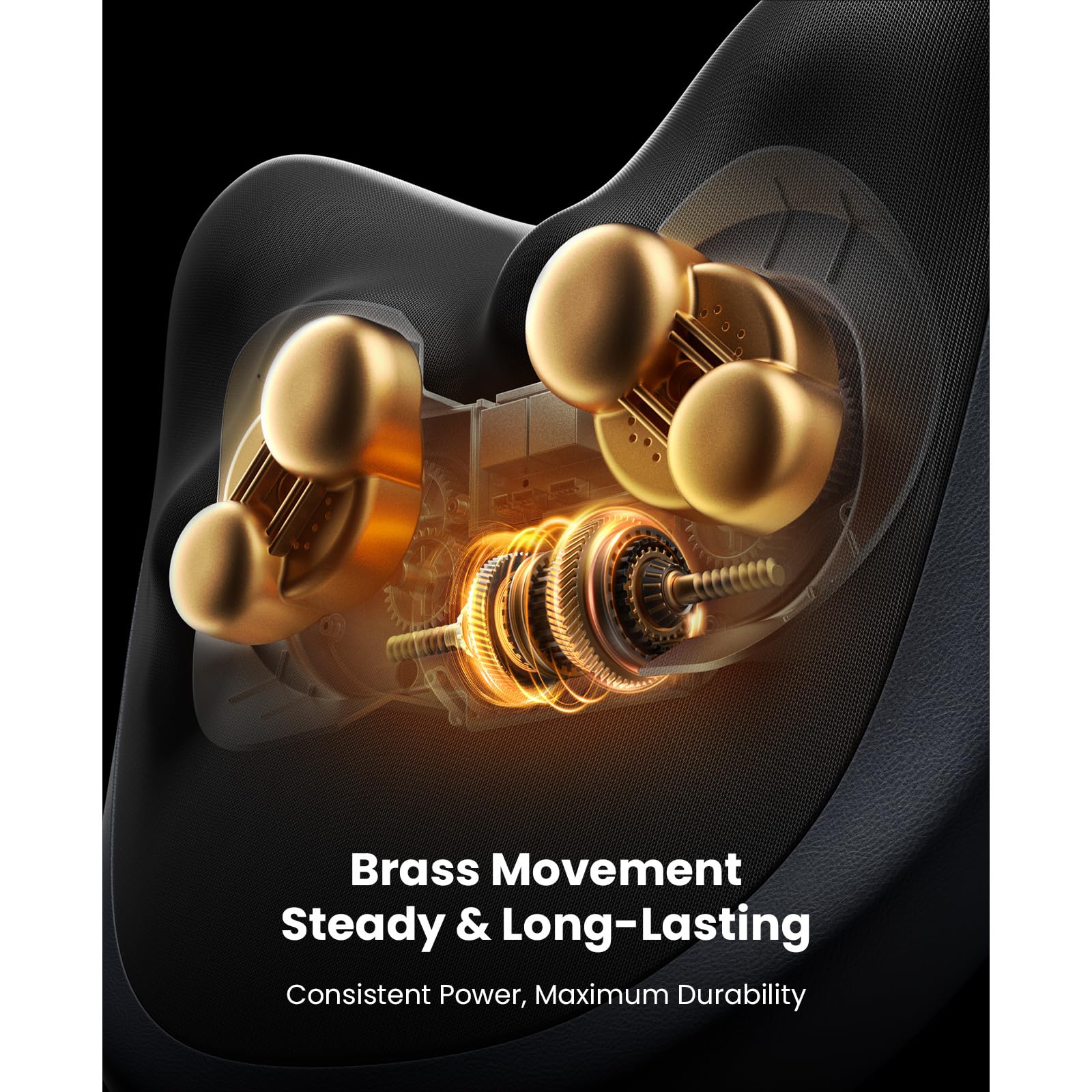 Bob and Brad back massager 4D kneading mimics professional hands to relieve knots