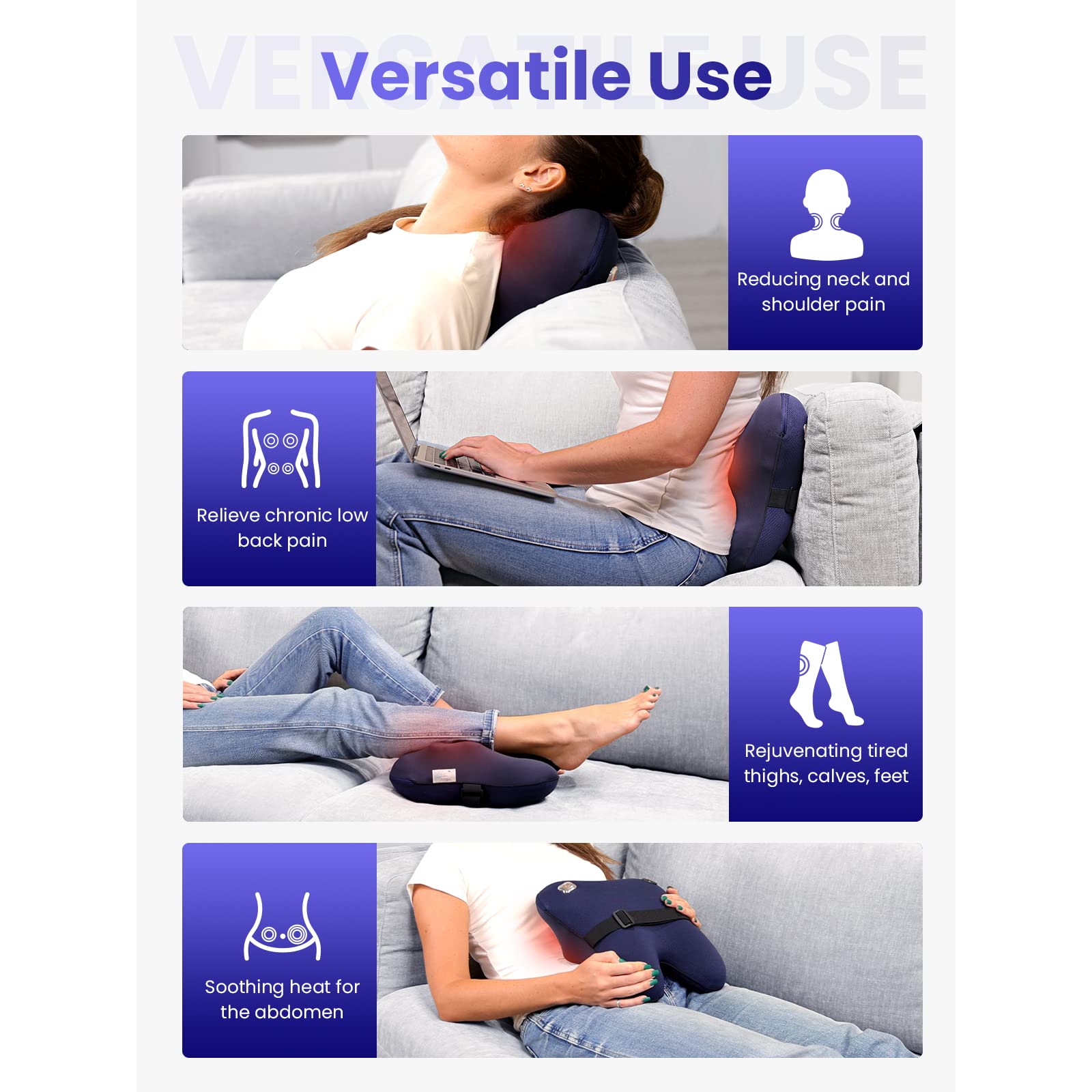 BOB AND BRAD compact, portable massager for travel