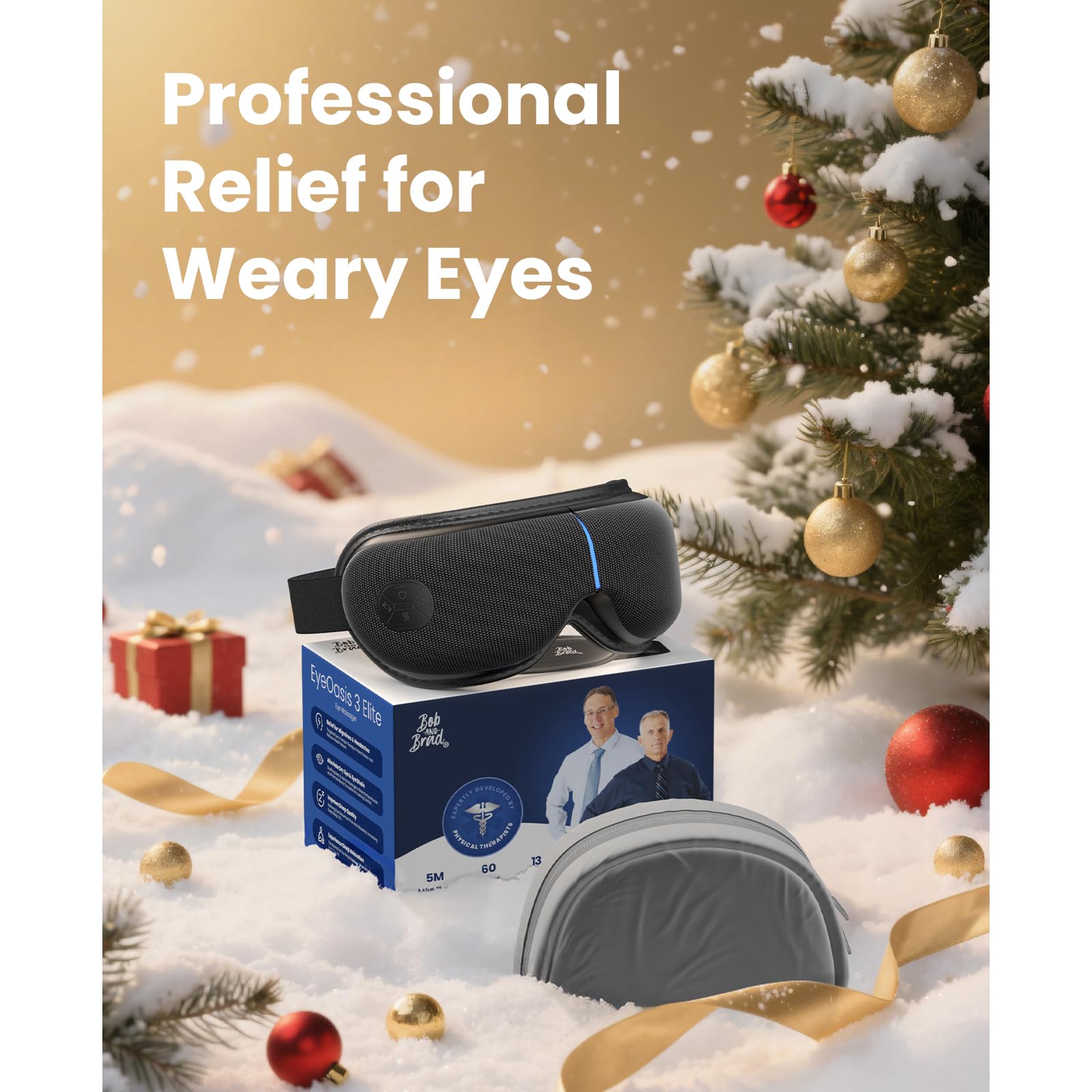 BOB AND BRAD Eye Massager customizable massage settings for personalized relaxation