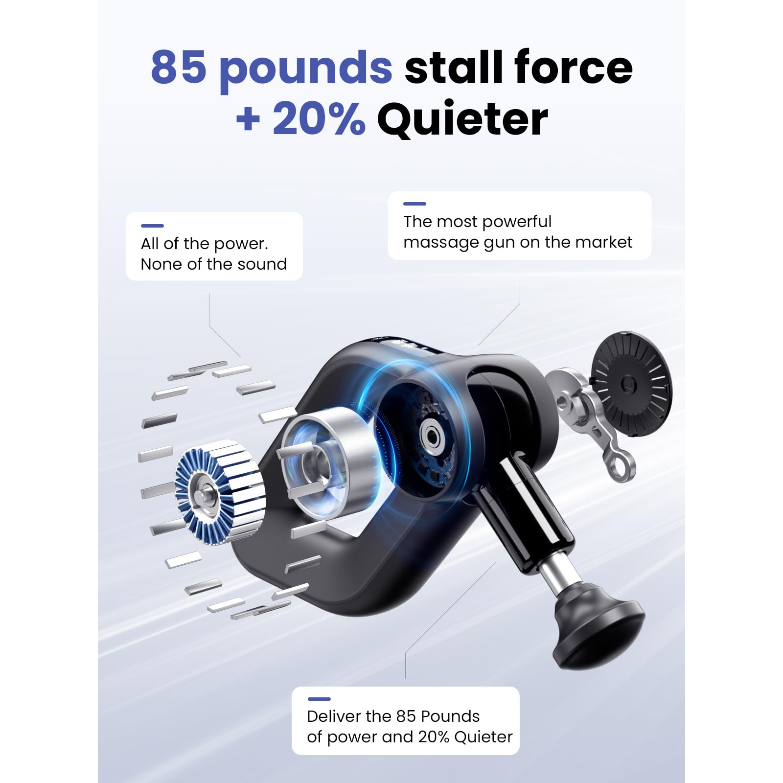 BOB AND BRAD D6 Pro Plus 16mm amplitude boosts deep percussion for tense areas.