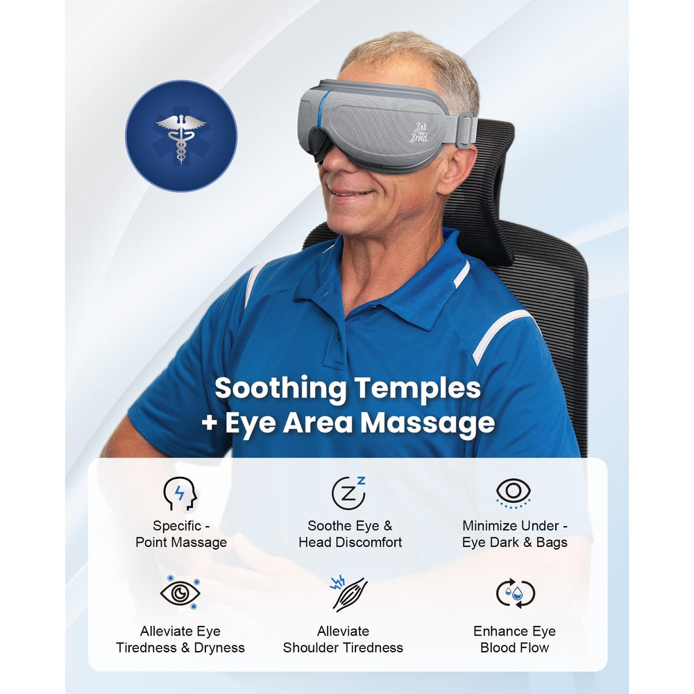 BOB AND BRAD Eye Massager comes with a 2-year warranty for confidence