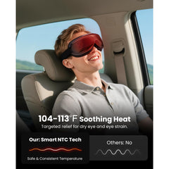 Bob and Brad EyeOasis 2 adjustable strap ensures comfortable fit.