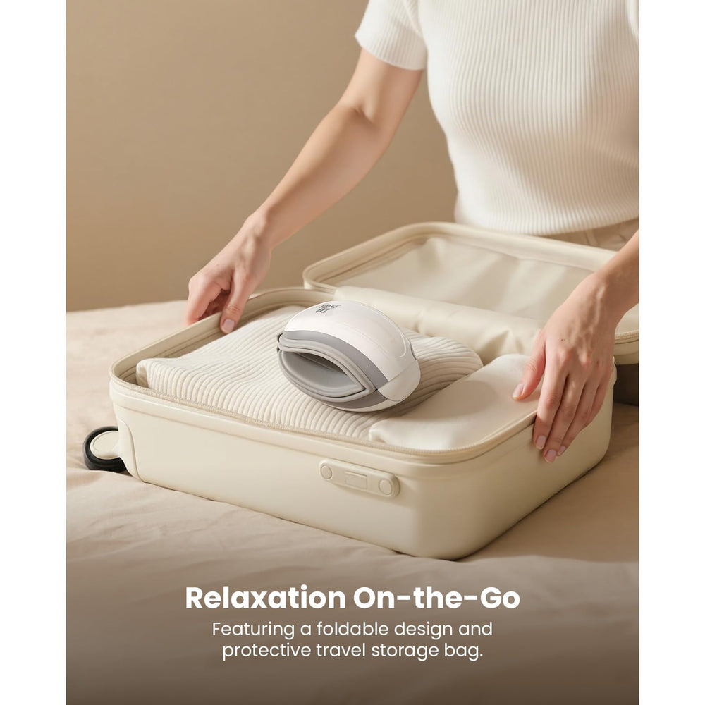 BOB AND BRAD Eye Massager travel case for on-the-go relaxation.