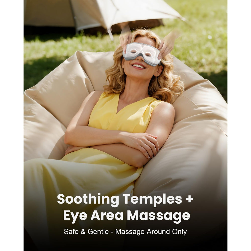Bob and Brad EyeOasis 2 Plus heat therapy delivers soothing warmth for eye comfort.