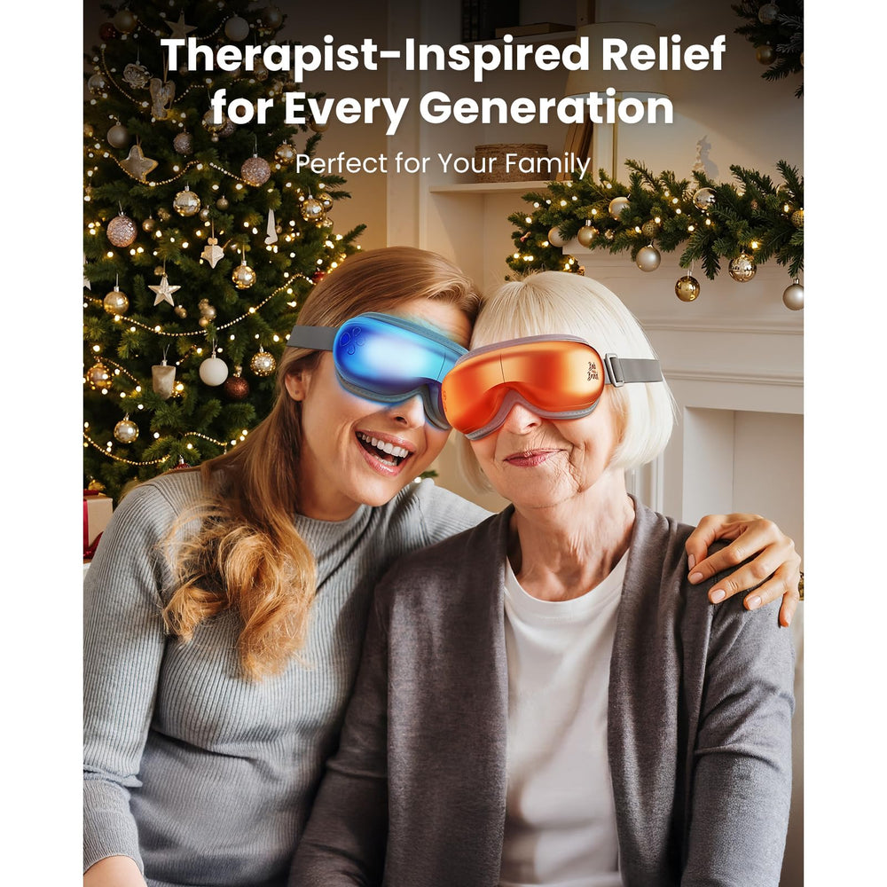 EyeOasis 3 uses adjustable compression for comfortable, customizable relief