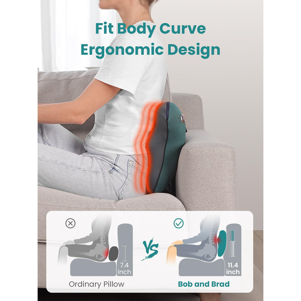 EZBack with four deep-kneading nodes delivering shiatsu-like action