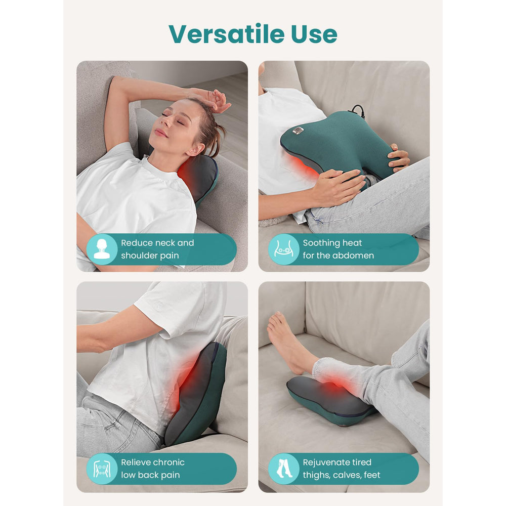 Easy one-button control on EZBack massager