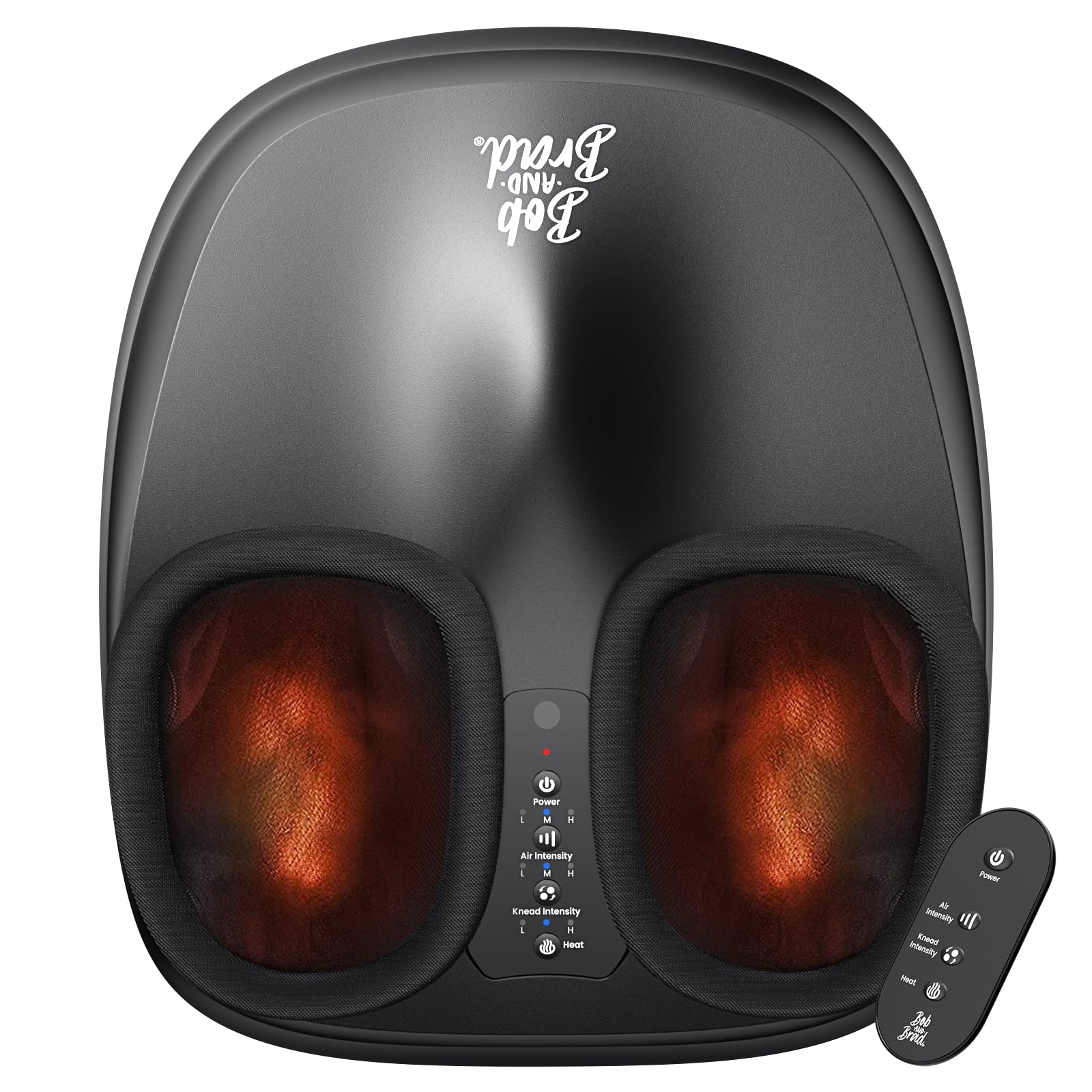 Bob and Brad foot massager remote control for easy at-home sessions