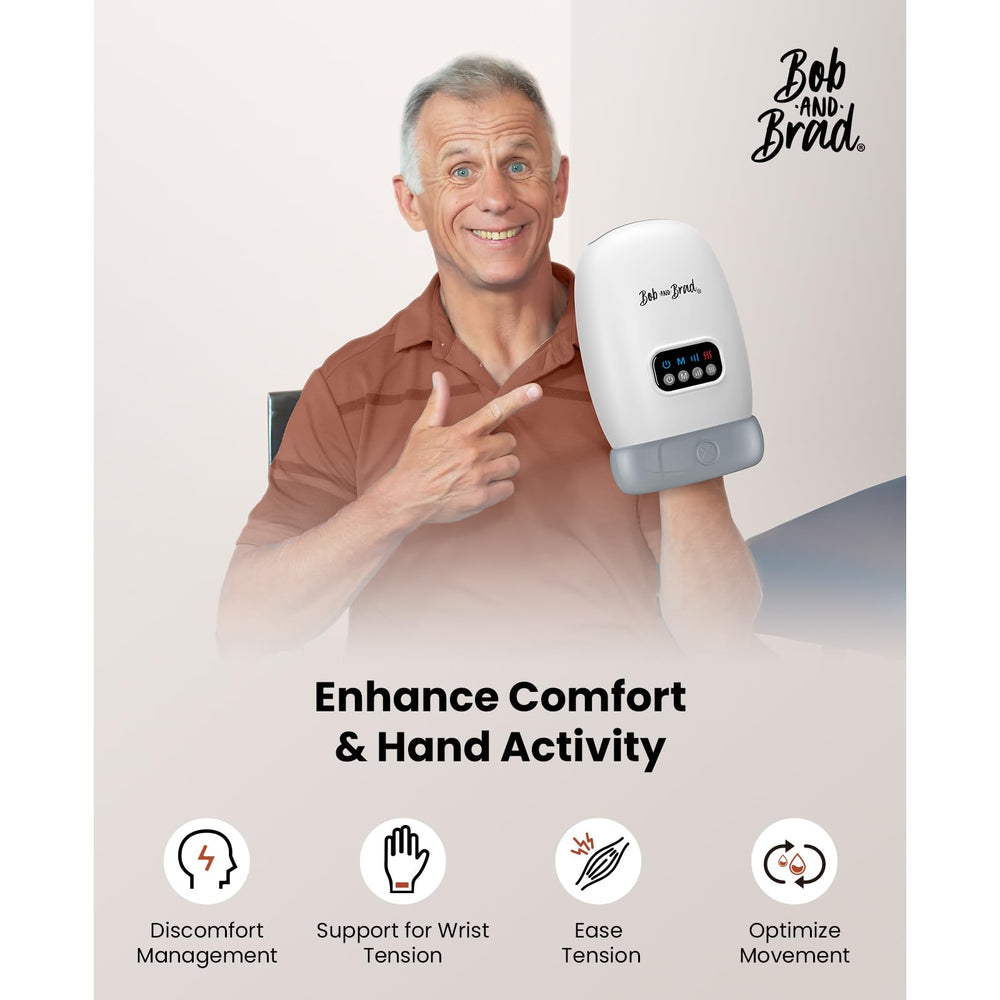 BOB AND BRAD H60 includes 15-minute timer and auto shut-off safety.