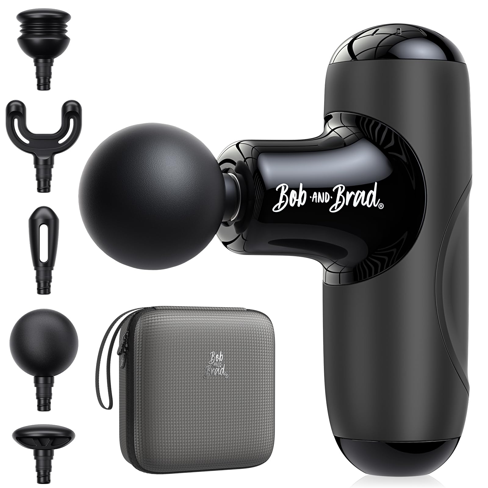 BOB AND BRAD Q2 Mini front view portable massager for travel relief