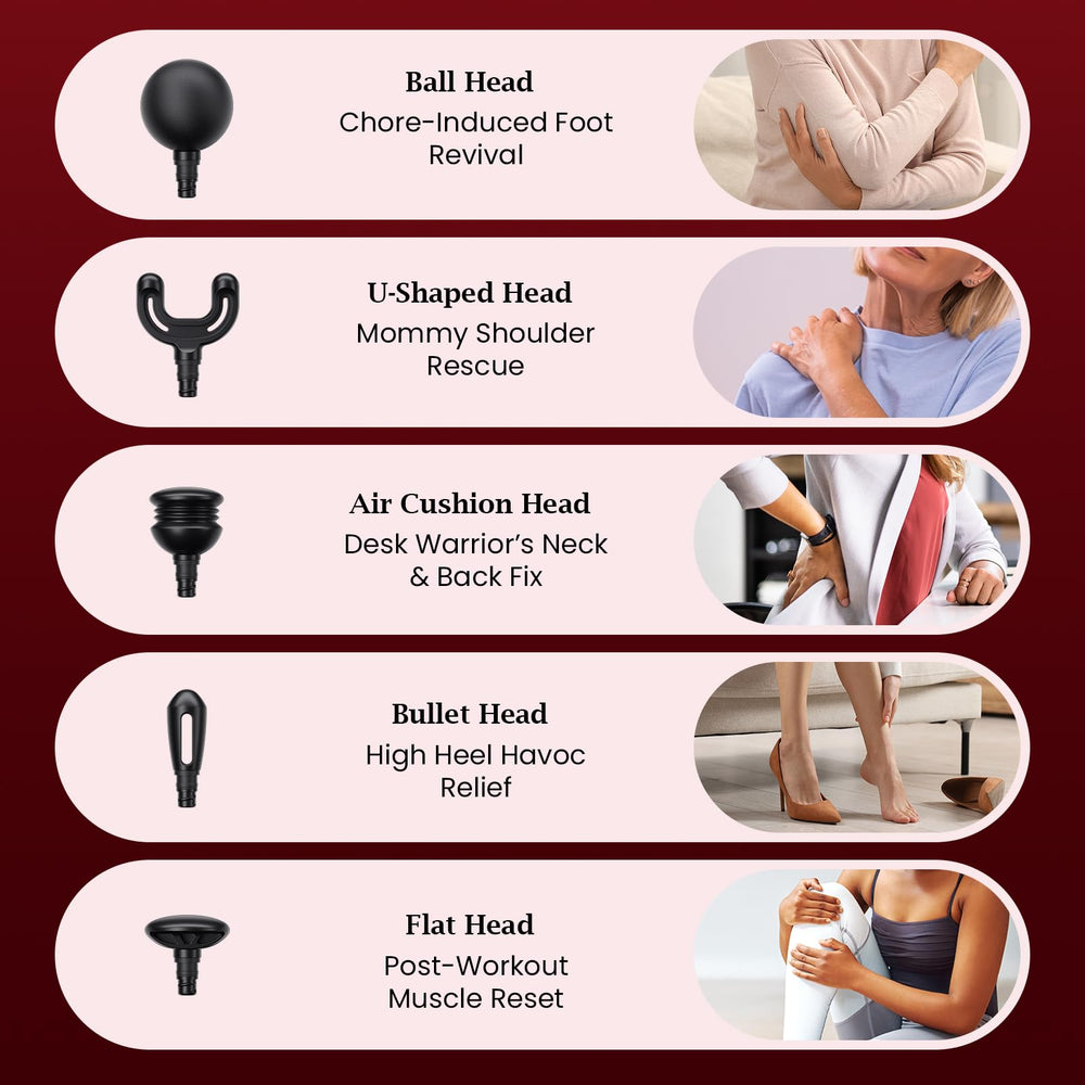 BOB AND BRAD Q2 mini massage gun premium carrying case for secure storage