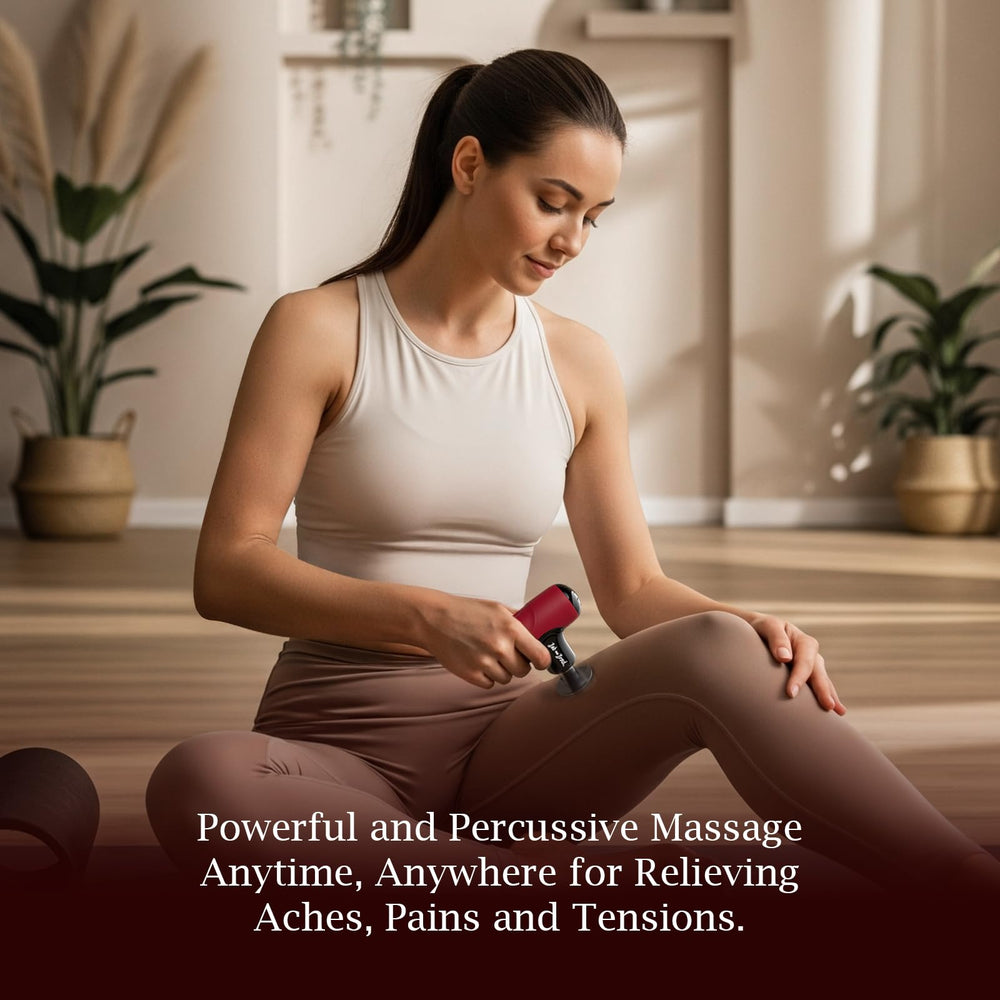 BOB AND BRAD Q2 mini massage gun helps tackle shoulder knots