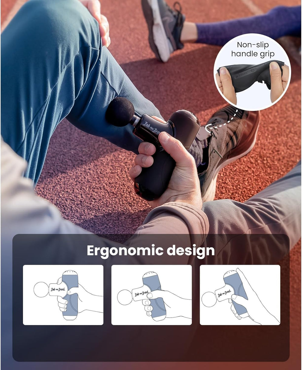 Five interchangeable heads target different muscle groups.