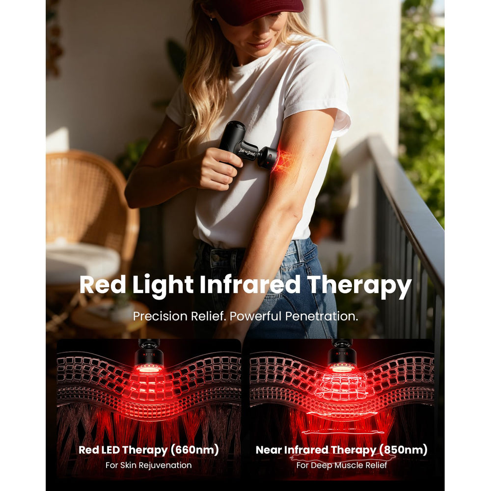 BOB AND BRAD Q2 Ultra Mini massage gun compact design for on-the-go recovery.