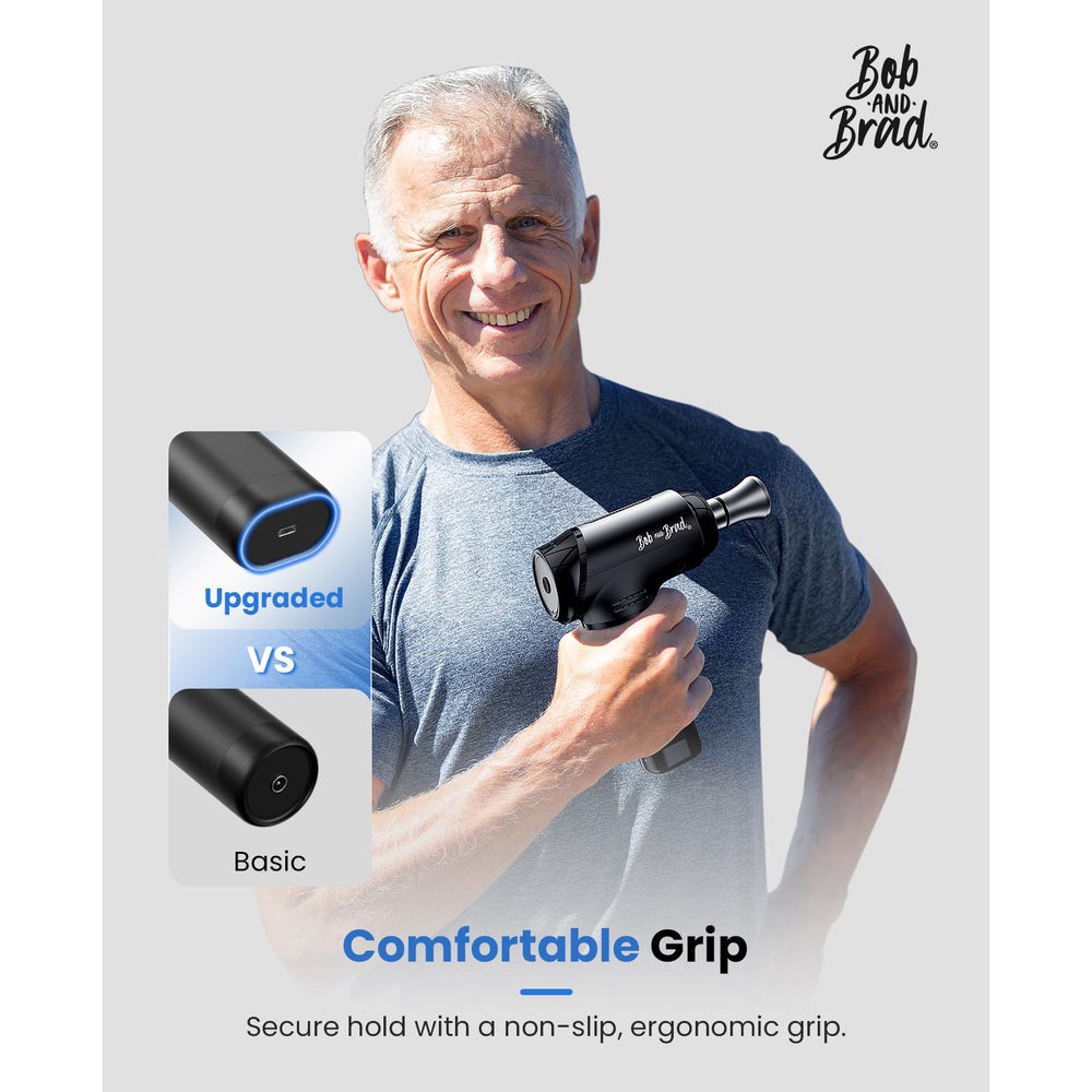 Bob and Brad T2 Max ergonomic silicone handle for comfortable grip