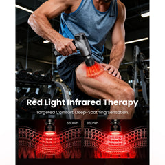 BOB AND BRAD T2 Ultra with red LED therapy for accelerated muscle recovery.