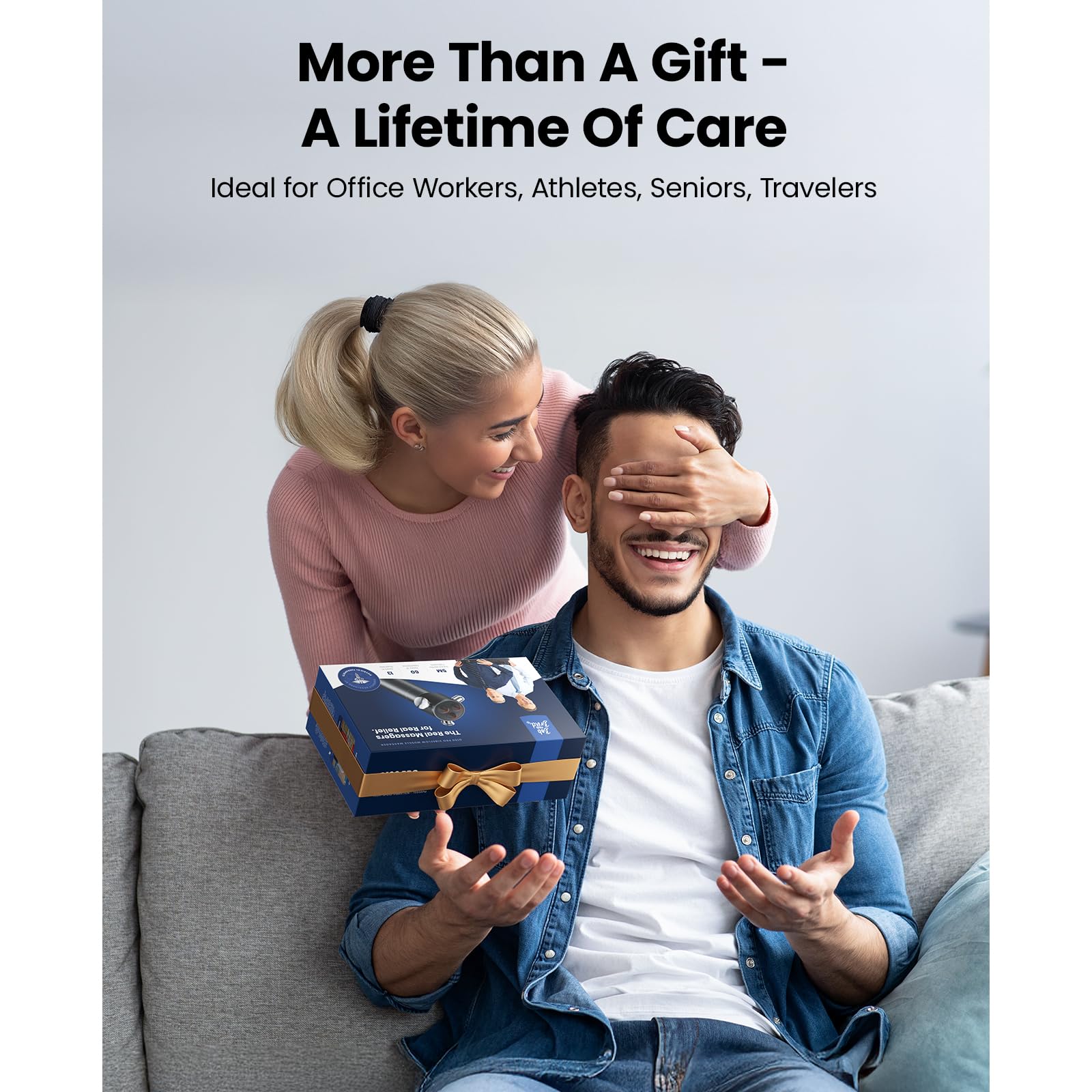 Bob and Brad VibeFlow gift packaging ideal for wellness gifts