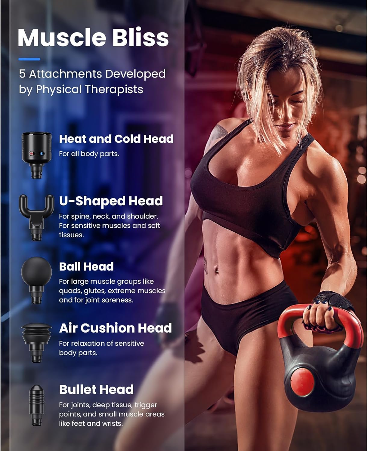 55 LBS stall force targets stubborn knots with control