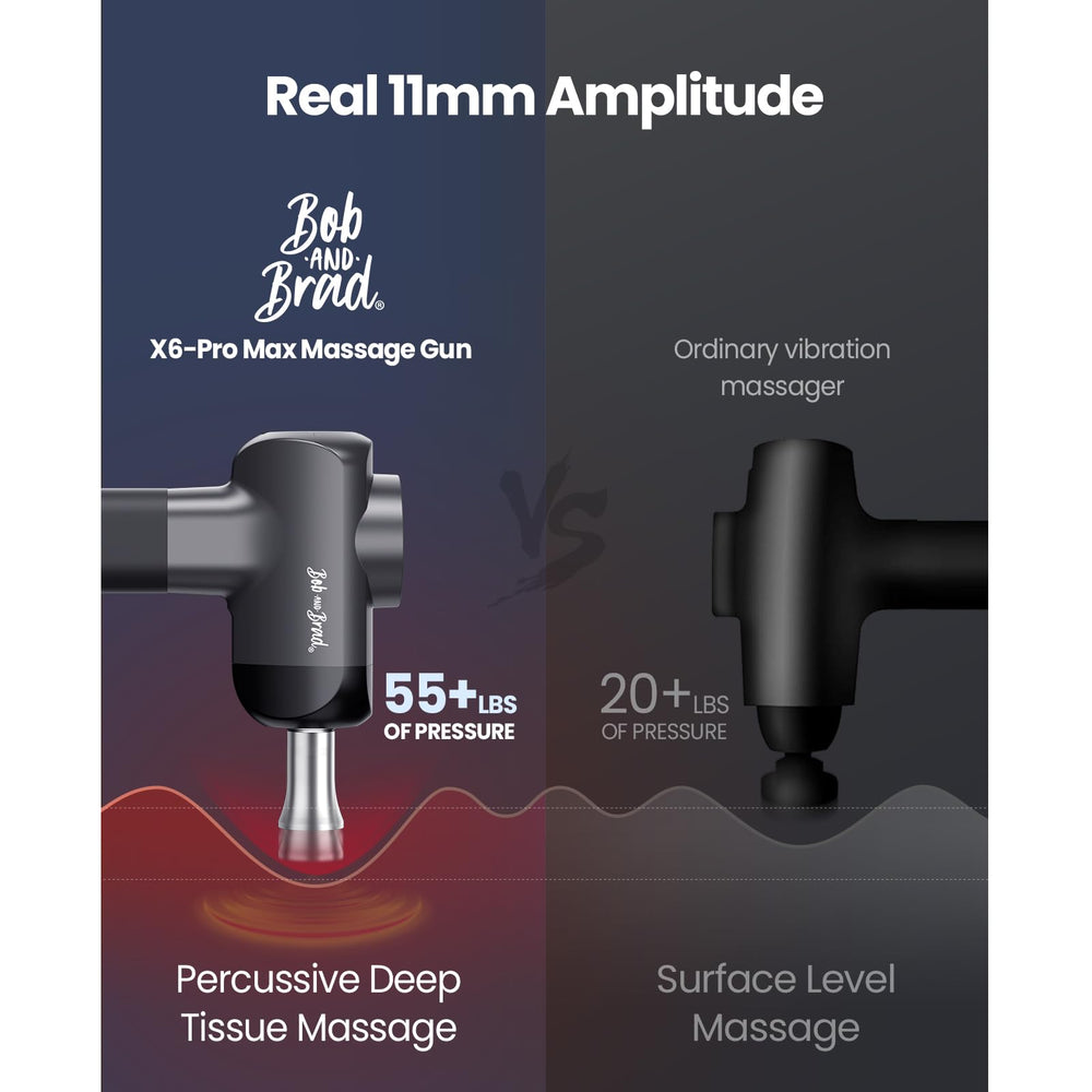 BOB AND BRAD X6 Pro Max bullet head concentrates deep pulses