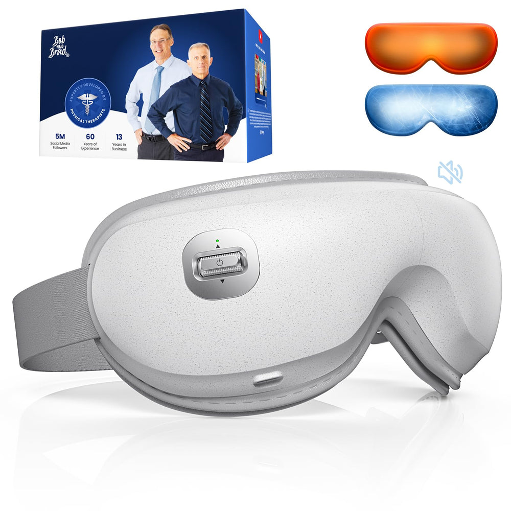 Bob and Brad Zero Pro Eye Massager in massage mode for gentle eye comfort