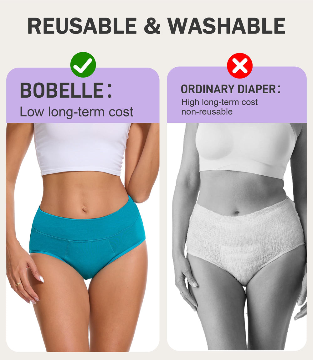 Bobelle Wear elastic waistband delivers a snug, comfortable fit.