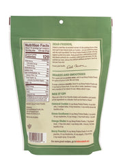 Bob's Red Mill hemp protein powder being poured into a shake for easy nutrition