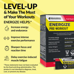 BODi Energize fruit punch stick provides crash-free energy for workouts