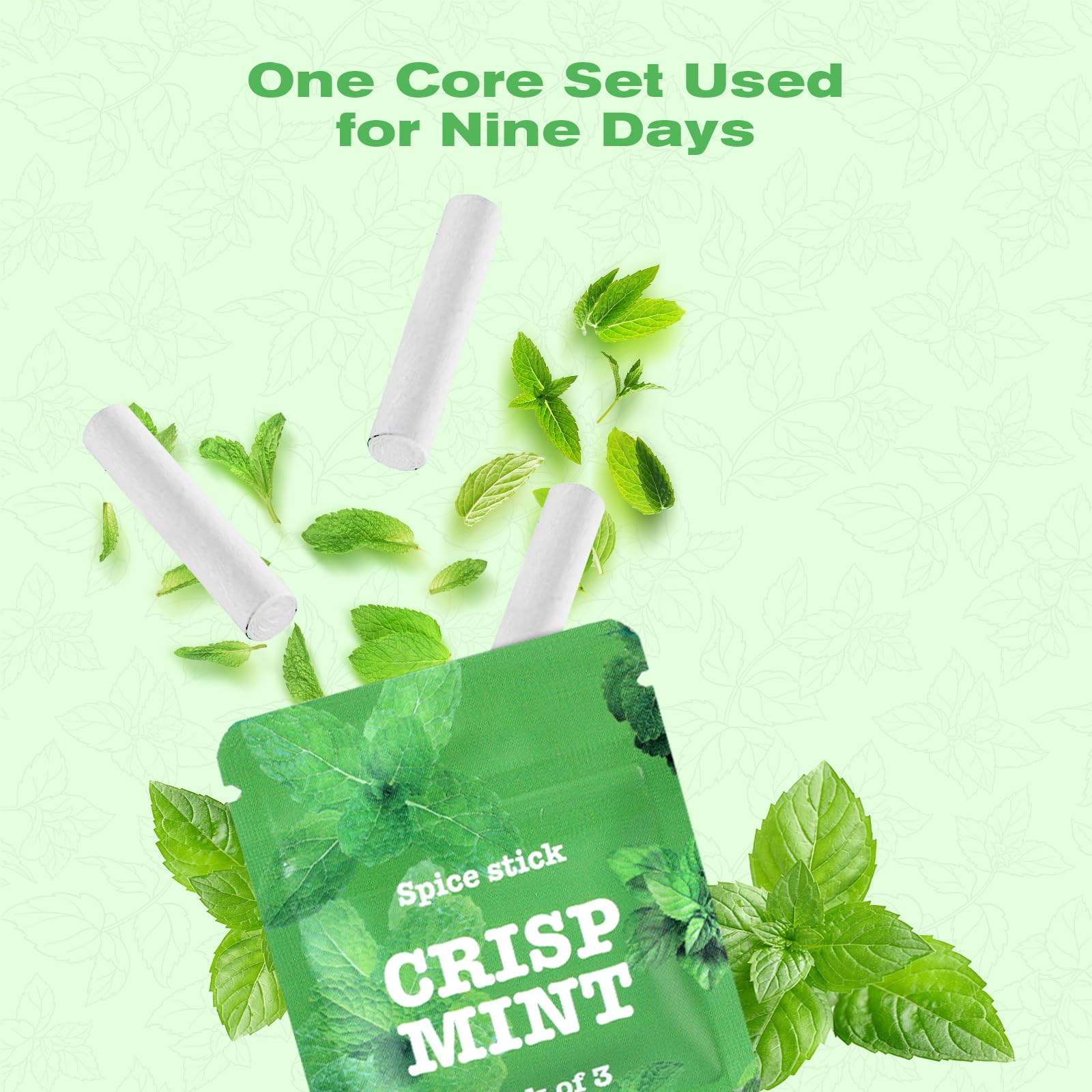 Replaceable cores of Boderi Double Mint reduce ongoing costs.