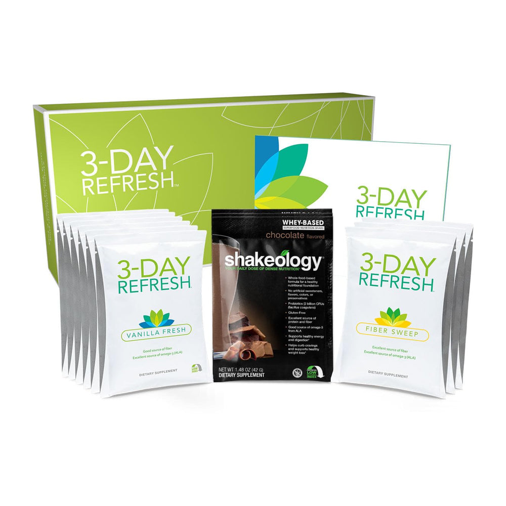 BODi Shakeology bottle with dense nutrition for energized mornings.