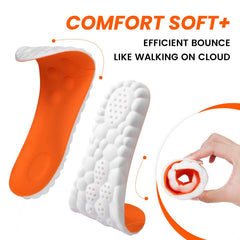 Bodluar Steppers with shock-absorption heel cup enhance stability